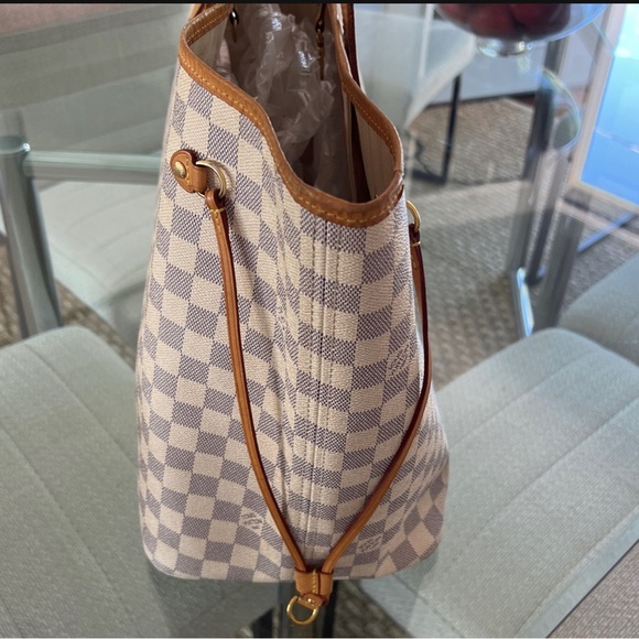 Louis Vuitton Neverfull GM  Damier Azur Canvas Authentic - Picture 5 of 11